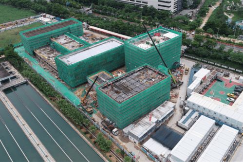 满足直饮水标准,光明甲子塘水厂深度处理项目主体结构完工