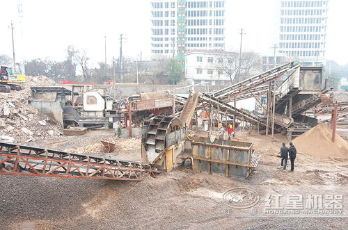 建筑废料加工厂手续怎么办 建筑废料制沙机多少钱
